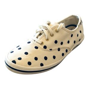 Kate Spade for Keds Black and White Polka Dot Sneakers Size 8